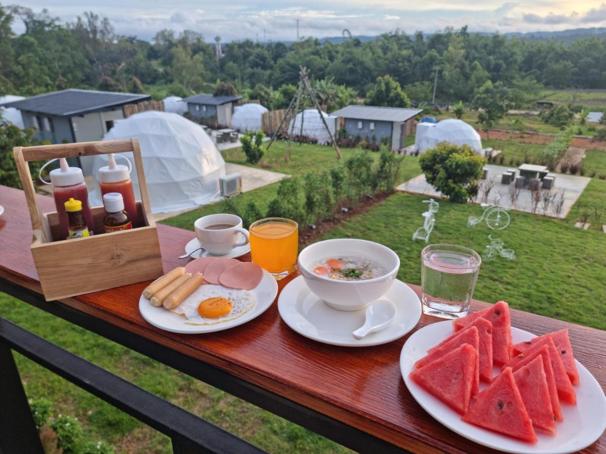 เต้นท์โดมเขาค้อ Lung Bun Camp Hotel Ban Nong Rang Chang Eksteriør billede