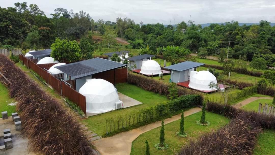 เต้นท์โดมเขาค้อ Lung Bun Camp Hotel Ban Nong Rang Chang Eksteriør billede